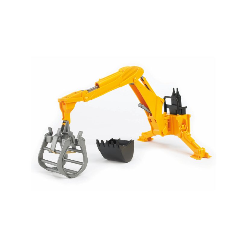 Bras hydraulic arr. avec grappin