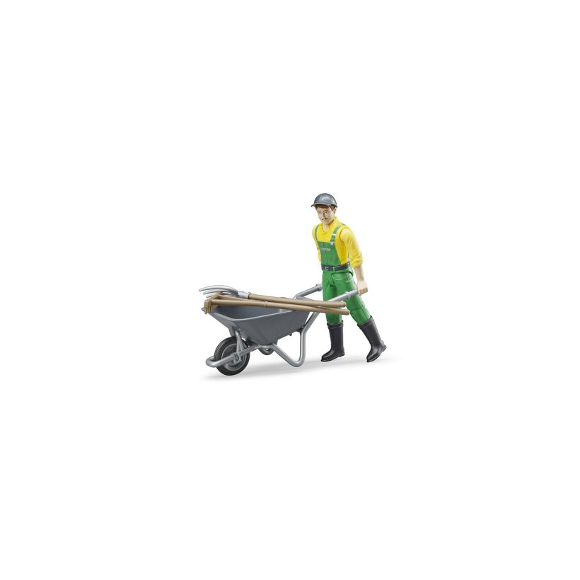 Ensemble de figurines agriculteur
